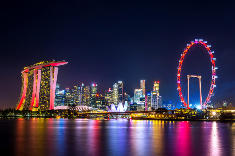 Cityscape in Singapore